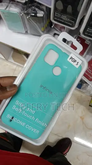Tecno Pop 5 Case Square Silicone Phone Cover