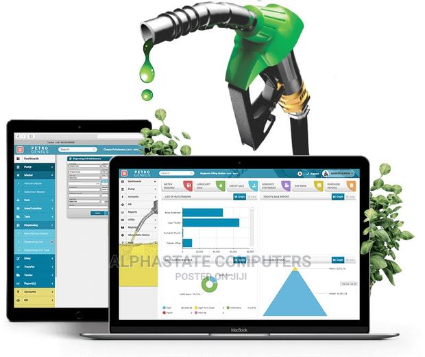 Fuel/Pump Management Software - main view