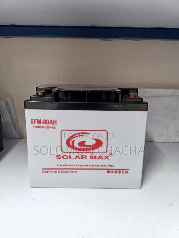 Solarmax 80AH 12v Solar Battery - main view