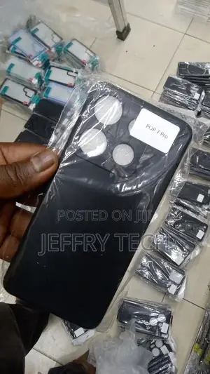 Tecno Pop 7 Pro Case Black Silicone Soft Phone Case for Tecn