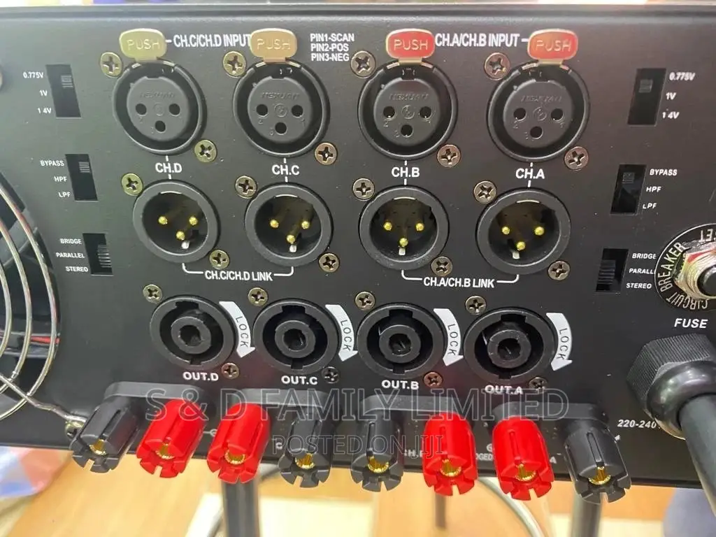 Lab Gruppen Mx4400 4 Channel Amplifier
