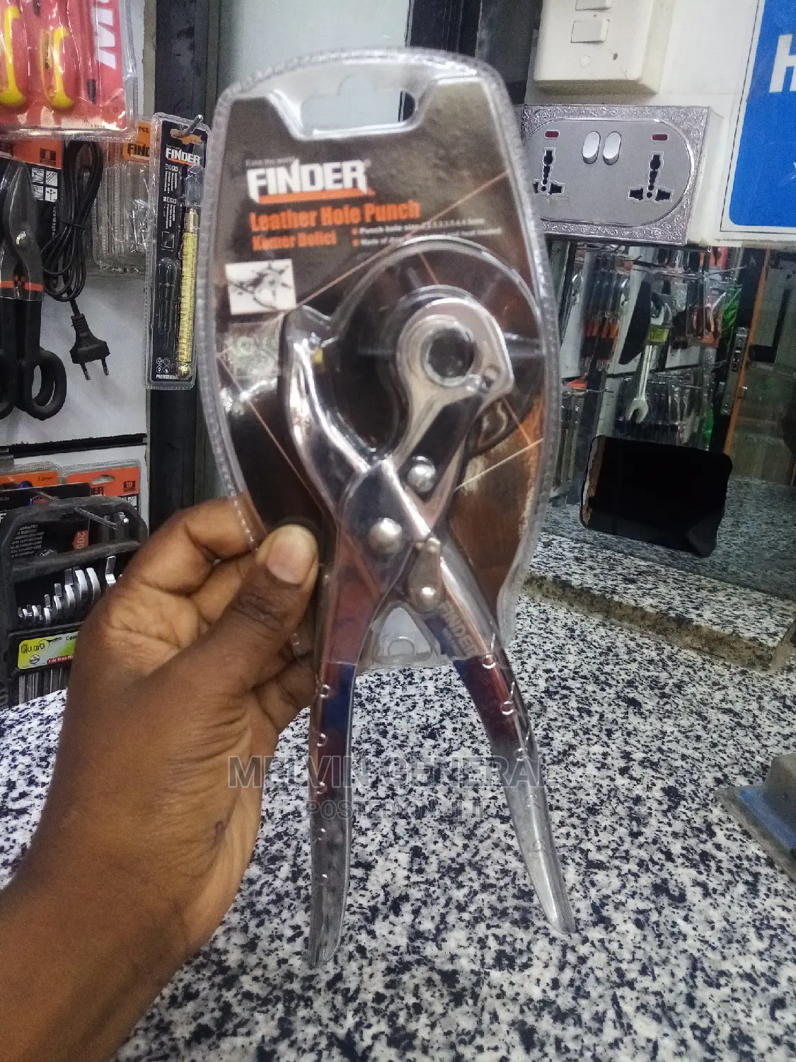 Leather Hole Punch Finder