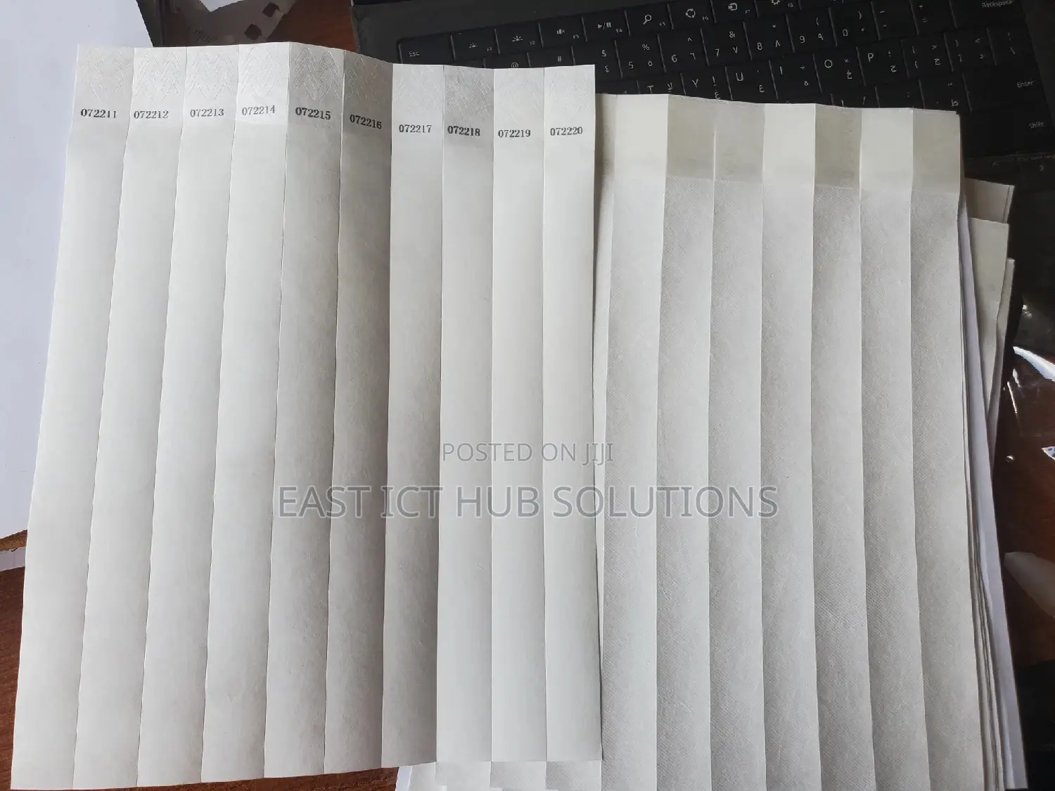 Paper Wristbands - Waterproof Identity Tags for Events