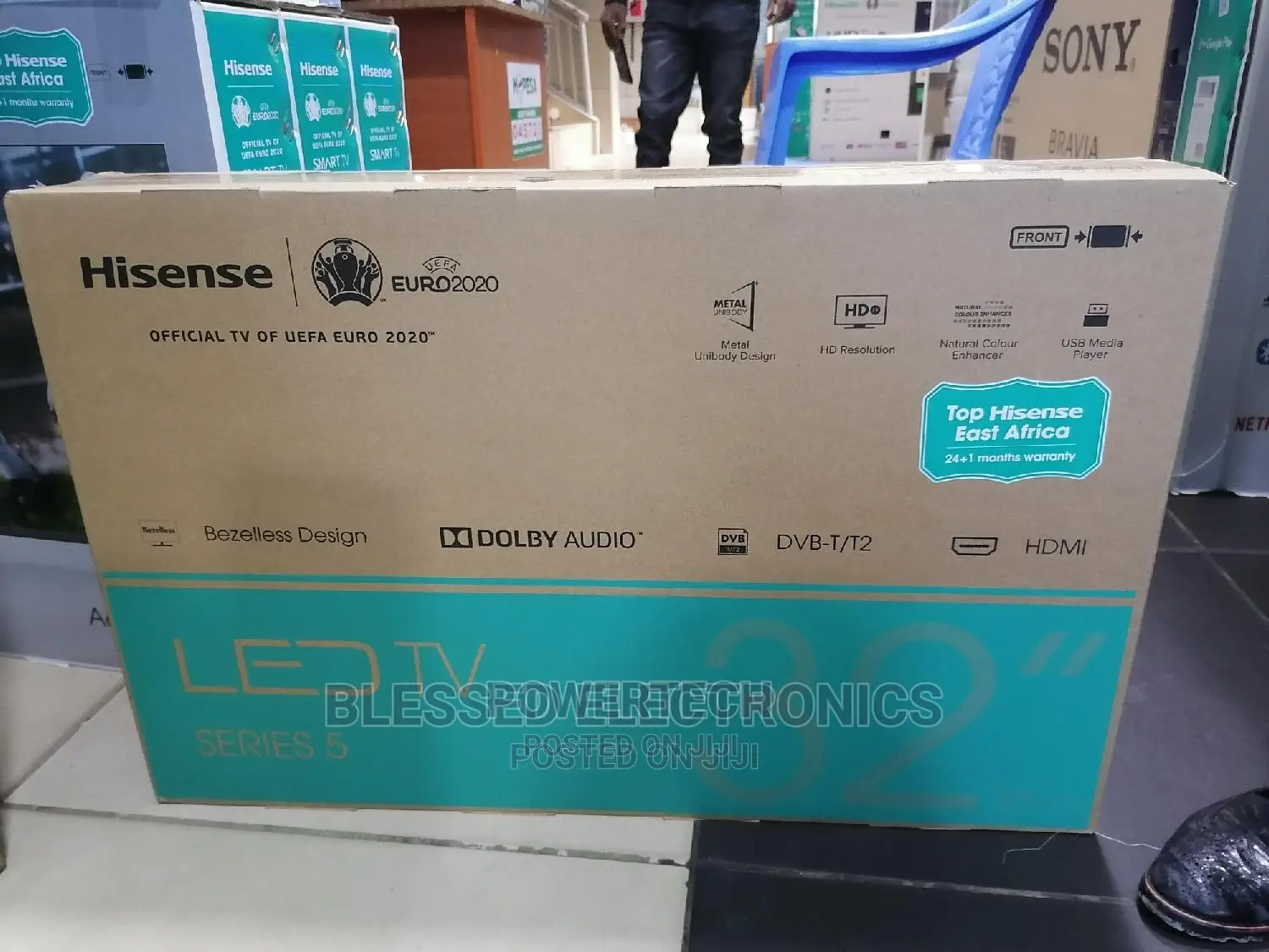 32 Inches Hisense Digital Frameless Tv"