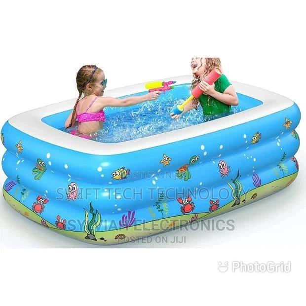 Inflatable Baby Pool With Manual Pump - main view