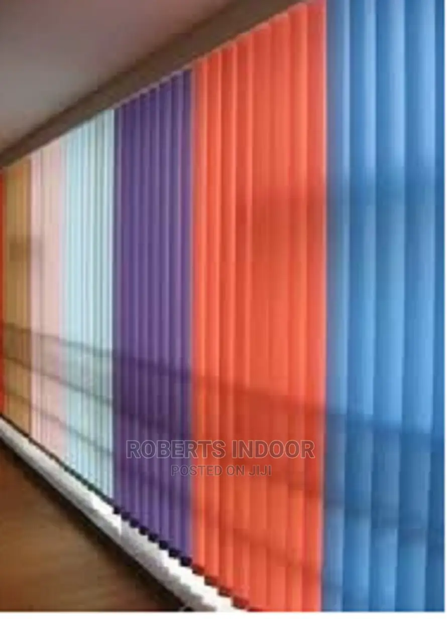 Easily Control Sunlight With Vertical Blinds in Your Office