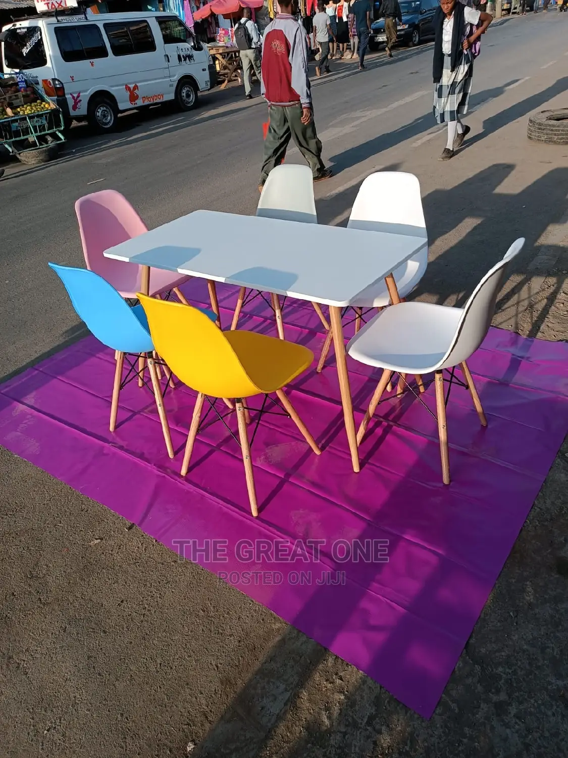Dinning Table Set 4 Chairs
