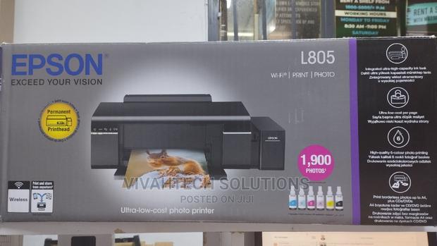 L805 Printer Epson Inkjet L805 Now Available °