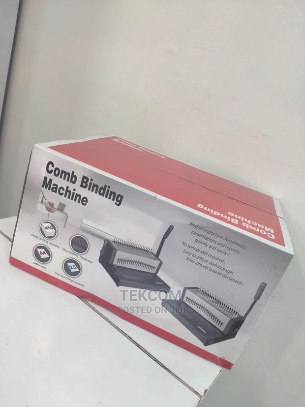 Comb Binding Machine Heavy Duty
