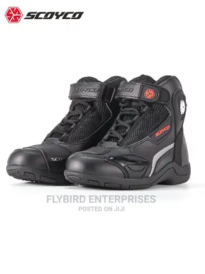 Motorcycle Motocross Riding Racing Ankle Riding Boots
