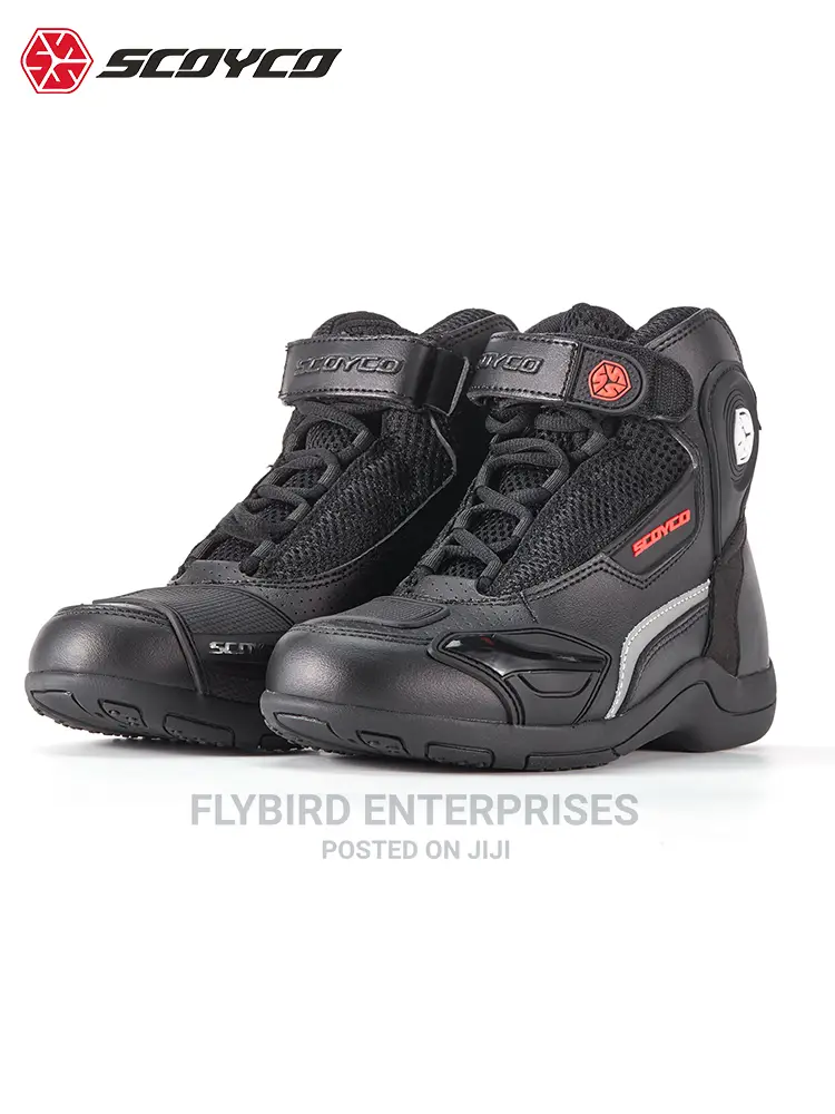 Motorcycle Motocross Riding Racing Ankle Riding Boots