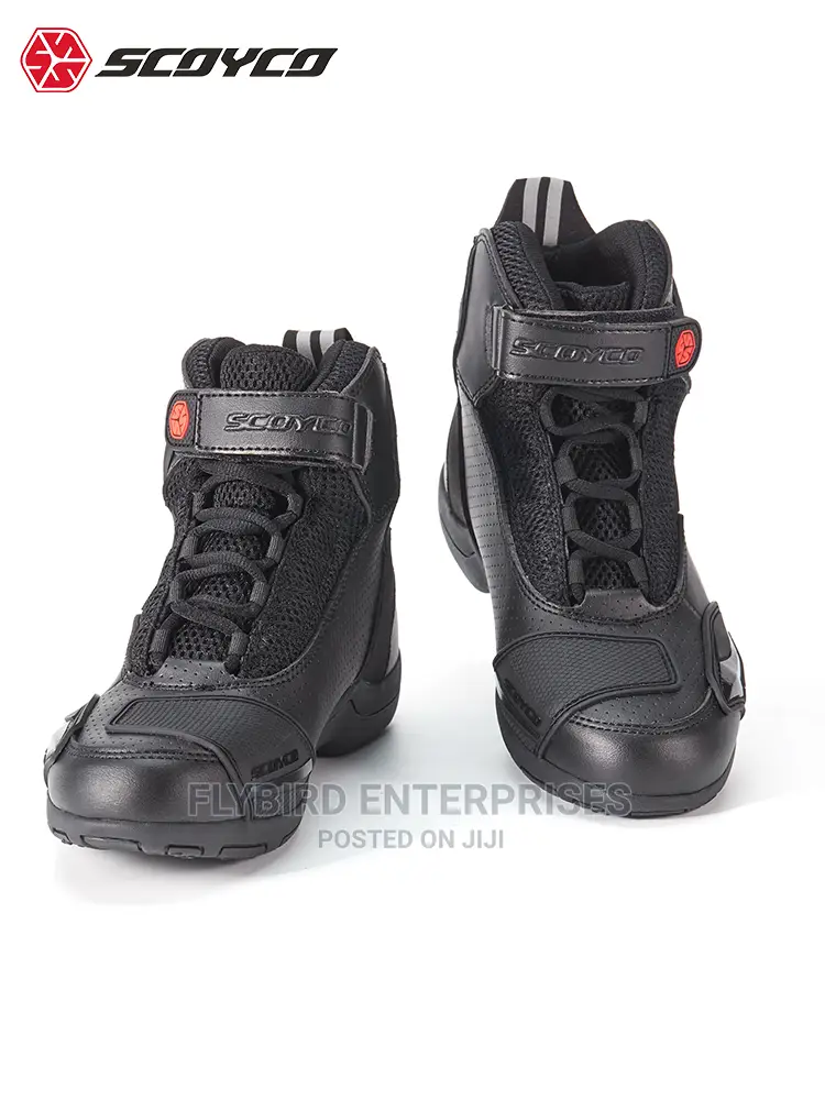 Motorcycle Motocross Riding Racing Ankle Riding Boots