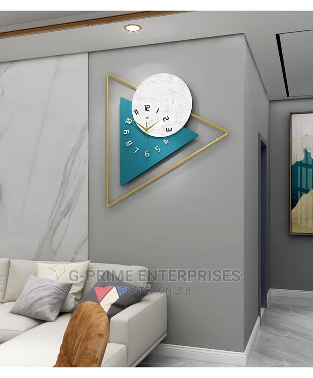 Triangular Wall Clock - main view
