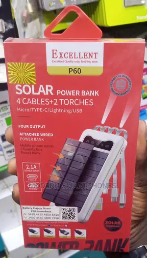 Solar Powerbank 20000mah