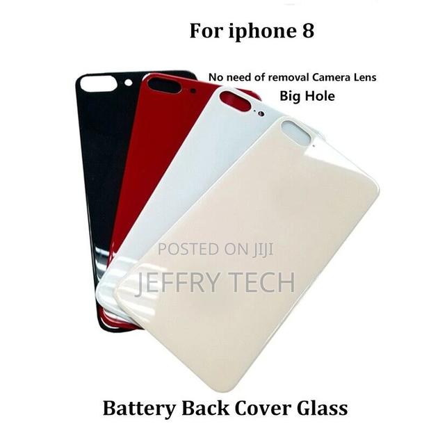 Back Glass Cover Replacement for iPhone 8 X XR XS 11 12 13 - thumbnail 3