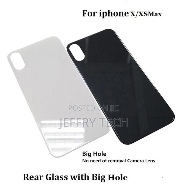 Back Glass Cover Replacement for iPhone 8 X XR XS 11 12 13 - thumbnail 4