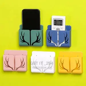 Antlers Storage Box/Remote, Phone Holder