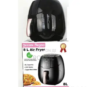 Black Dessini Air Fryer 8 Litres
