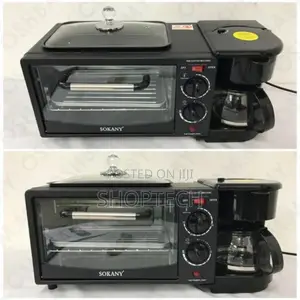Sokany 3 in 1 Breakfast Maker Coffee Maker,Oven Toster
