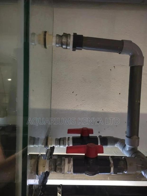 Aquarium Sump Filtration Installation - main view