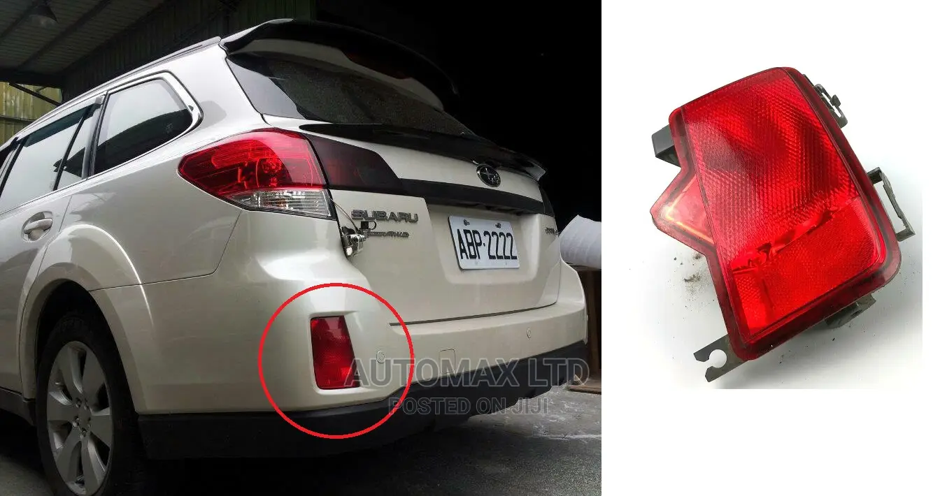 Subaru Outback, BR9 Rear Bumper Reflector,