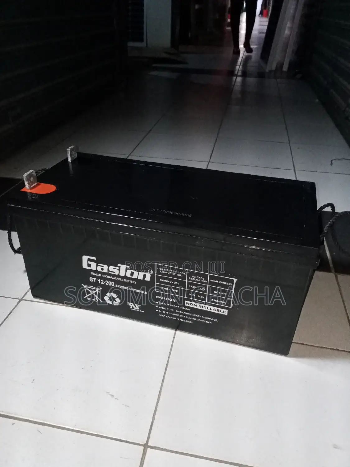 Gaston 200ah 12v Battery