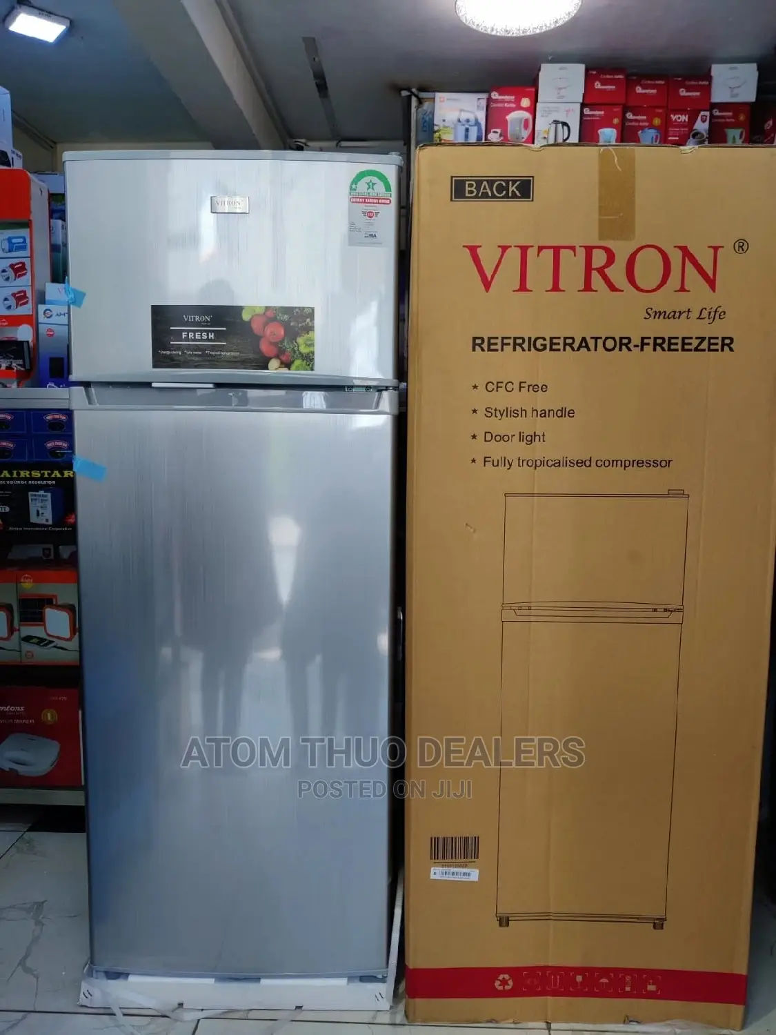 Vitron 208litres Double Door Refrigerator/Fridge in Nairobi Central