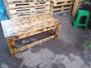 Table With Burn Out Finishing