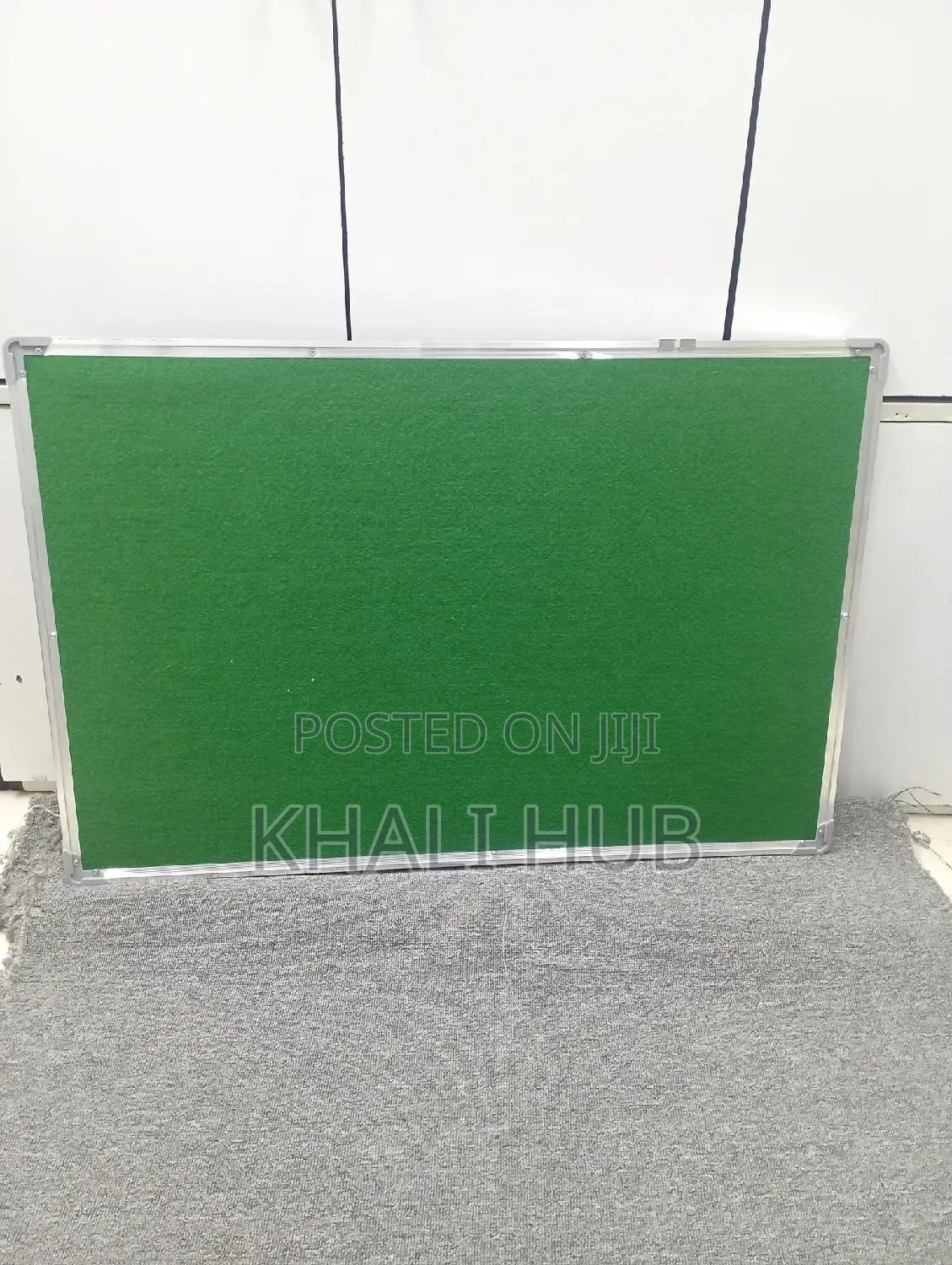 Noticeboard Memoboard Green.