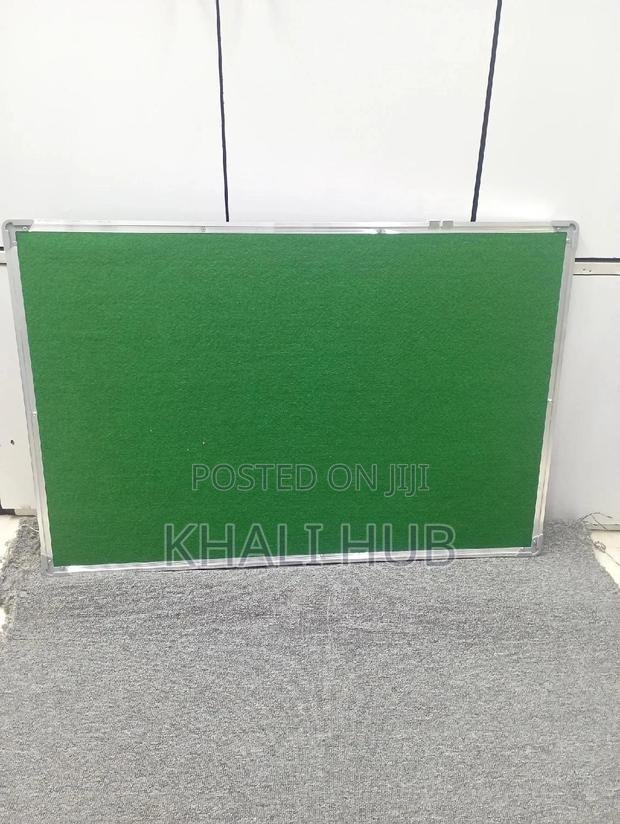 Noticeboard Memoboard Green.