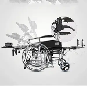 Reclining Commode Wheelchair