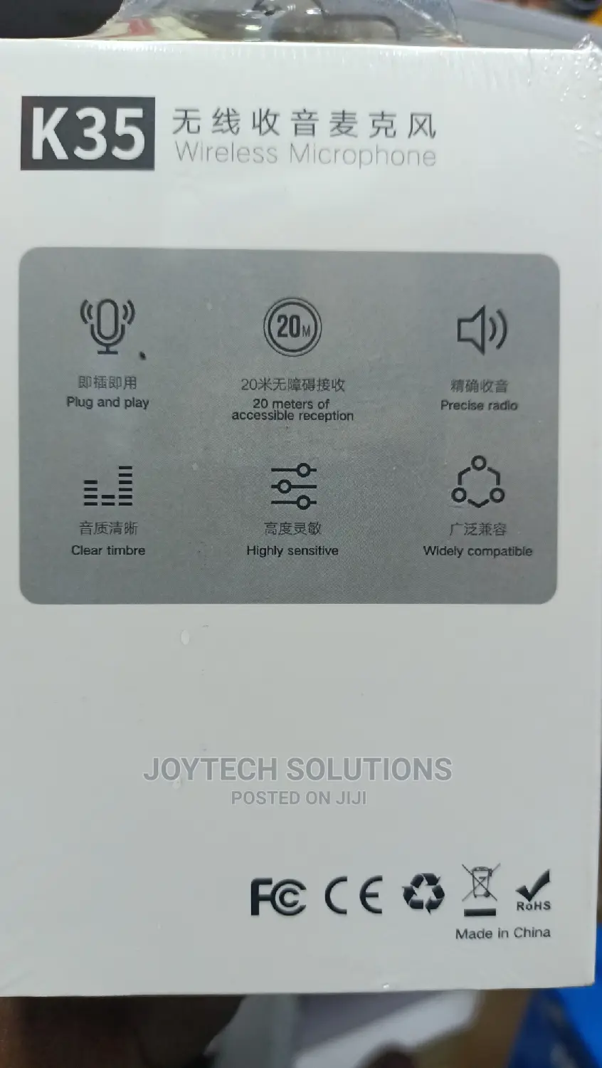 Camera Wireless Dual Microphone