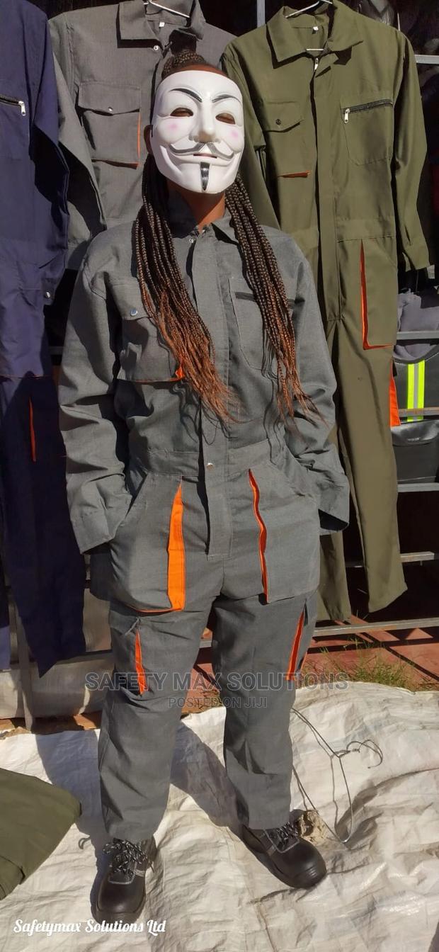 Cargo Overall /High Quality Plain Overall - thumbnail 2
