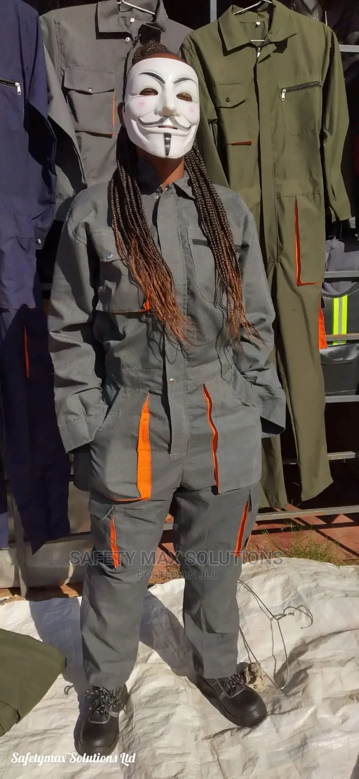 Cargo Overall /High Quality Plain Overall