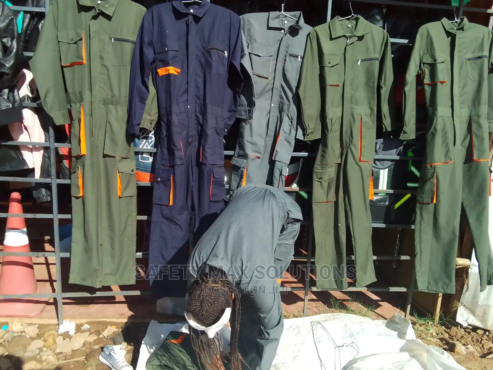 Cargo Overall /High Quality Plain Overall