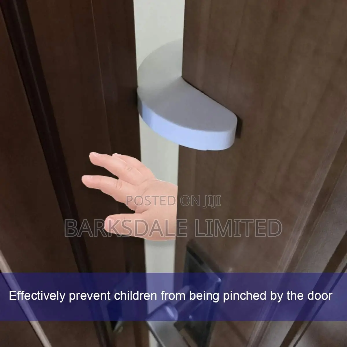 Babyproof Door Stopper Foam Finger Pinch Childproof Safety