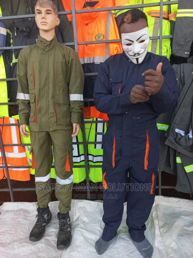 Cargo Overall /High Quality Plain Overall - thumbnail 14