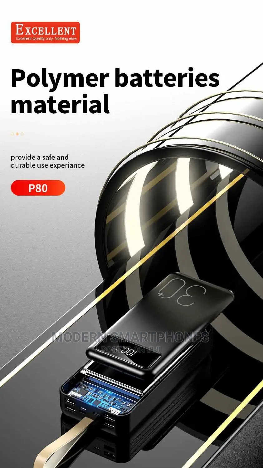 30000mah Powerbank 8output