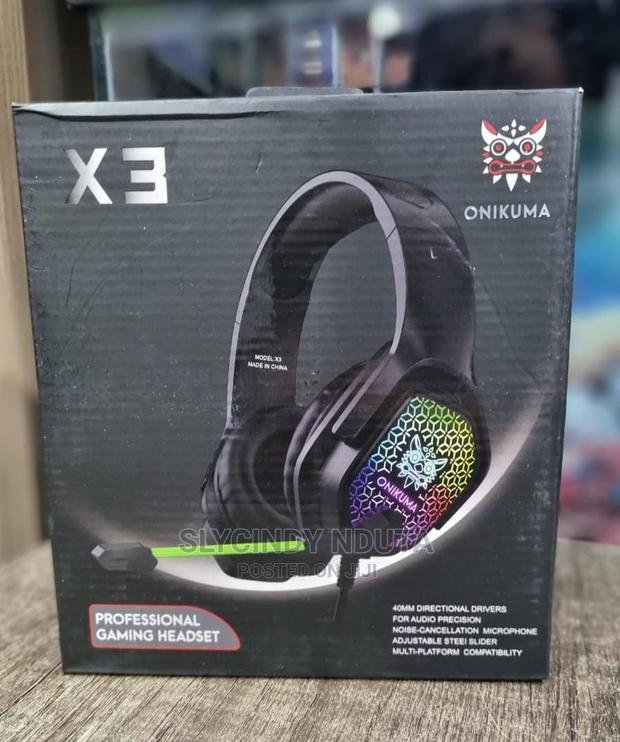 Onikuma X3 Professional Gaming Headset - main view