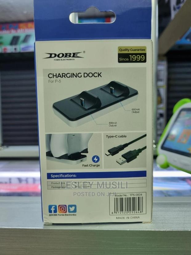Dobe Ps5 Charging Dock - thumbnail 2