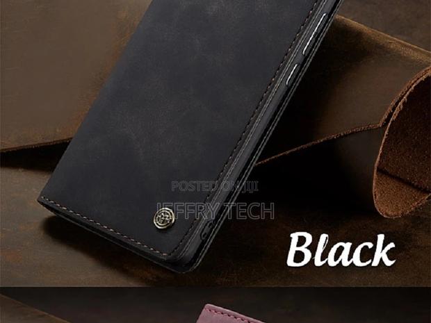 iPhone 13 Pro Max (6.7) Retro Flip Leather Case - thumbnail 5