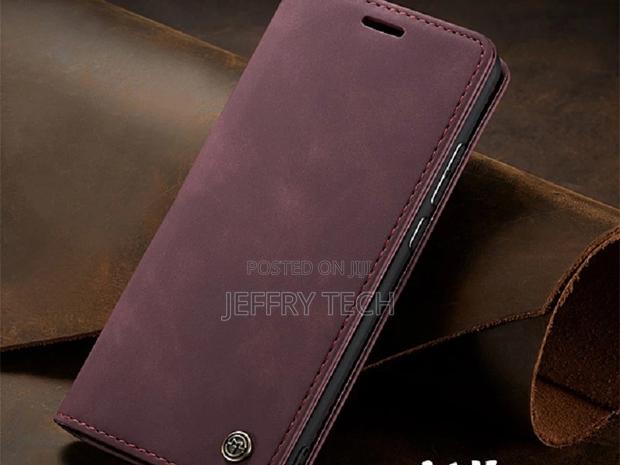 iPhone 13 Pro Max (6.7) Retro Flip Leather Case - thumbnail 6
