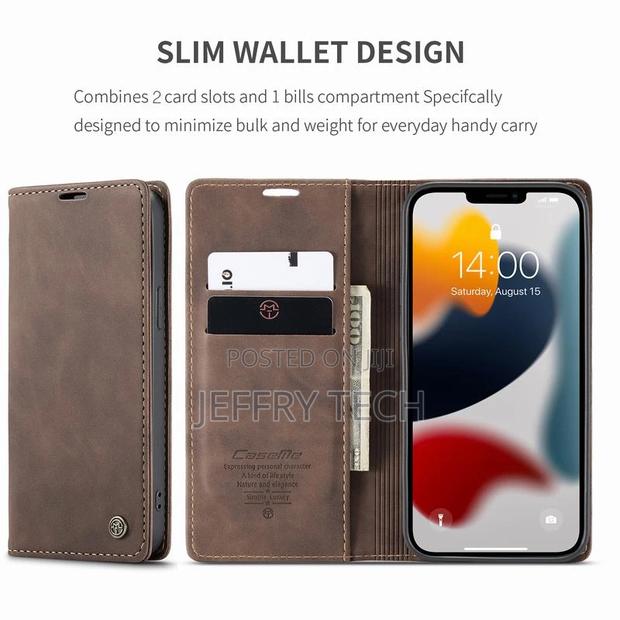 Leather Wallet Case for iPhone 11 Pro Max Cover Luxury - main view