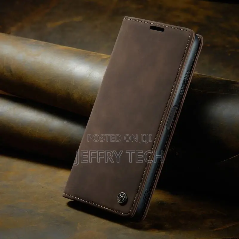 Magnetic Flip Leather Wallet Case for iPhone 14 Pro Max Plus