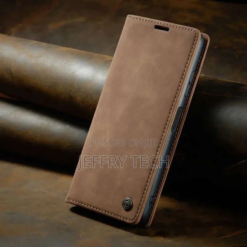 Magnetic Flip Leather Wallet Case for iPhone 14 Pro Max Plus