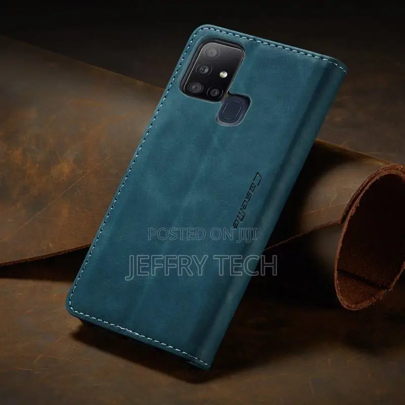 Case for Samsung Galaxy A21S Luxury Magnetic Flip Cover Lea