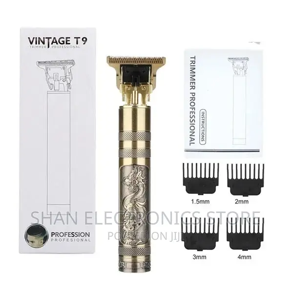 Vintage T9 Electric Professional Hair Clipper Hair Cutting