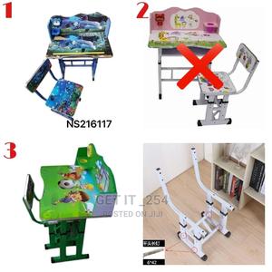 Adjustable Cartoon Themed Study Table Plus Chair - thumbnail 2