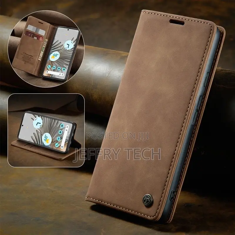 Leather Wallet Phone Bag on for Google Pixel 7 7pro Cover C