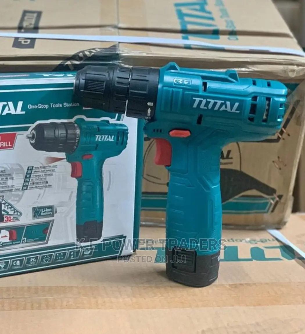 2 Batteries 12v Cordless Drill (Total)